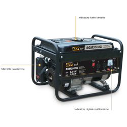 LTF EGM3500G Petrol Generator 3.5KVA Single-Phase AVR