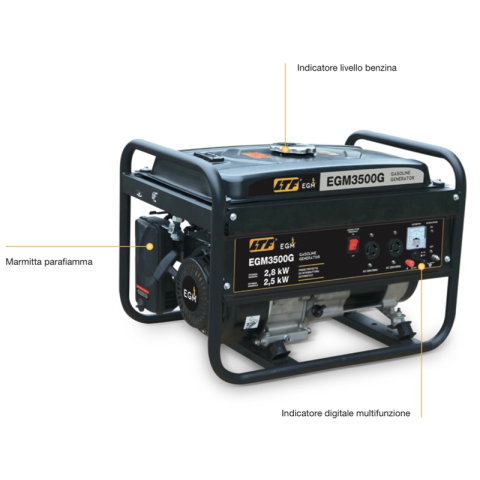 LTF EGM3500G Petrol Generator 3.5KVA Single-Phase AVR