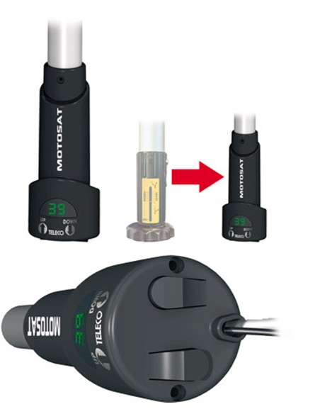 TELECO TELAIR Motosat Kit - Manopola con Motore Elettrico per VOYAGER