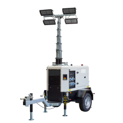 Torre Faro 4x320W Multiled con Carello Generatore StageV