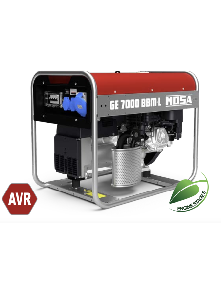 MOSA GE 7000 BBM-L Generator set 6,7 KWA