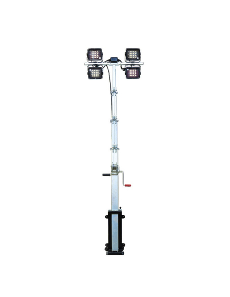 Torre faro 4x160W LED.