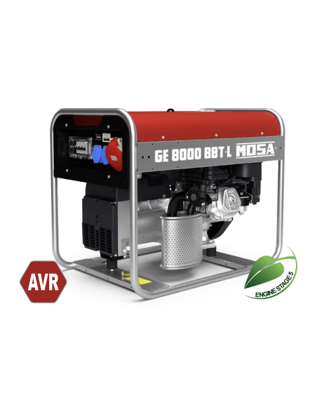 MOSA GE S-8000 BBT-L Gruppo Elettrogeno StageV AVR 400/230V