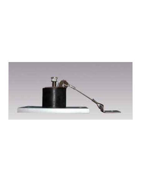FISCHER PANDA Shock mounts captive with safety rope and mounting plate