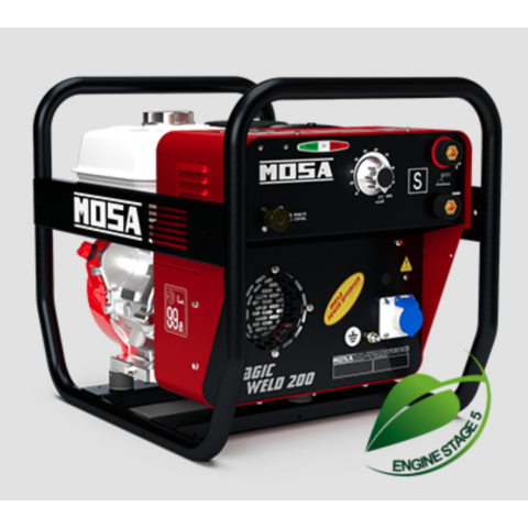 MOSA MAGIC WELD 200 Arc DC Welder 3 kVA
