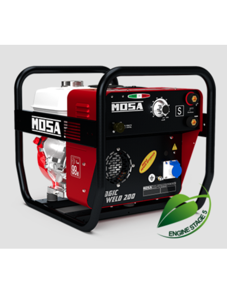 MOSA MAGIC WELD 200 Motosaldatrice MMA ad arco