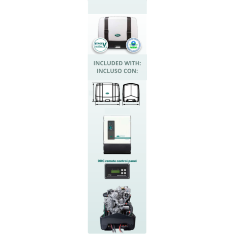 WHISPER M-GV2 PICCOLO GENERATORE MARINO CORRENTE CONTINUA INVERTER STAGE V