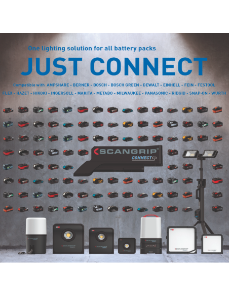 Mobile lighting systems for sale | SCANGRIP AREA 10SPS LED