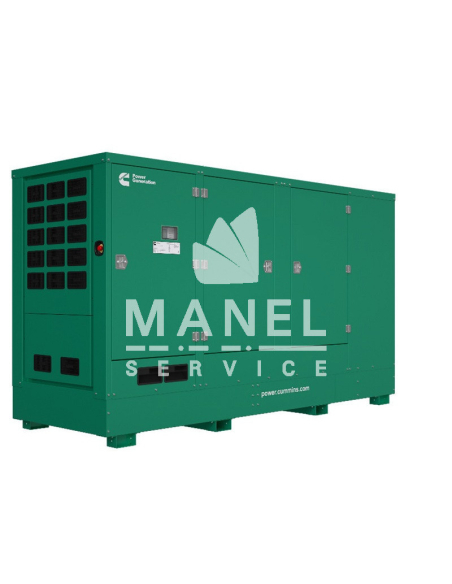 CUMMINS C220D5EQ 220KVA Single-Phase - Three-Phase Silenced Generator