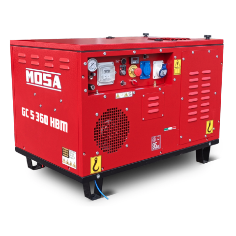MOSA GC5360 HBM Generatore con Compressore Integrato 4.6KW 230V 9.5bar