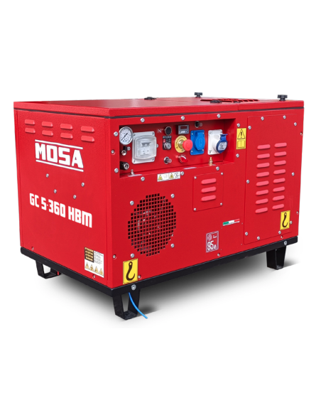 MOSA GC5360 HBM Generator with Integrated Compressor 4.6KW 230V 9.5bar