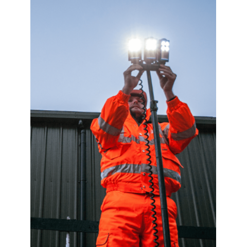 ELC K10 LED Lighthing Tower 2xLi - 12000 Lumens IP54