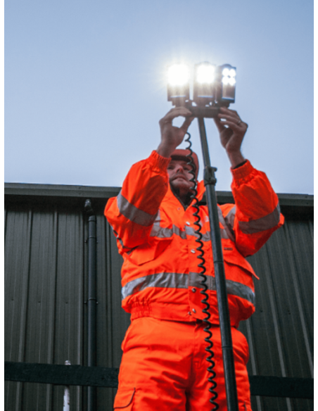 ELC K10 LED Lighthing Tower 2xLi - 12000 Lumens IP54