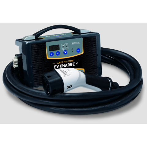 Gys Super Pro Smart - Ev Charge Portable Charging Cable 230V-400V