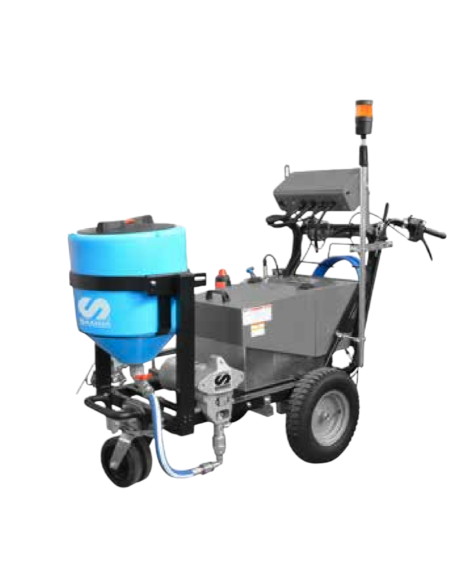LARIUS ECO K21 TRACCIALINEE A BATTERIA - POMPA A PISTONE