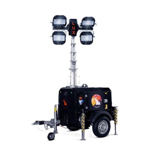 LUXTOWER LUX H11PLUS Torre Faro LED 4x320W Traino Veloce