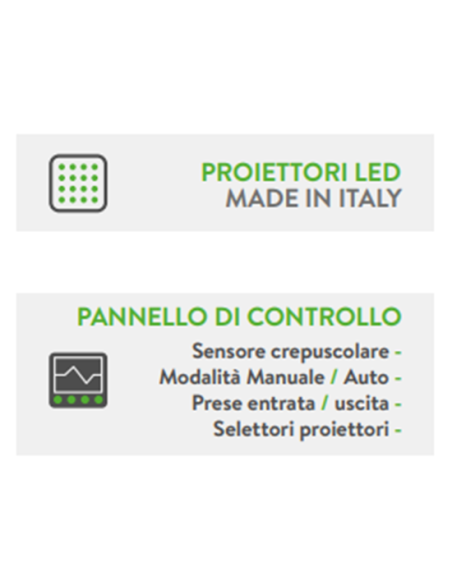 LUXTOWER LUXC12 Torre Faro LED 4x160W