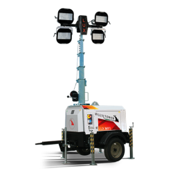 LUXTOWER LUX M11MAX Light Tower LED 8kVA Slow Towing