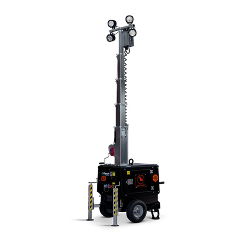 LUXTOWER LUXB1 Light Tower LED IP69K 4x100W