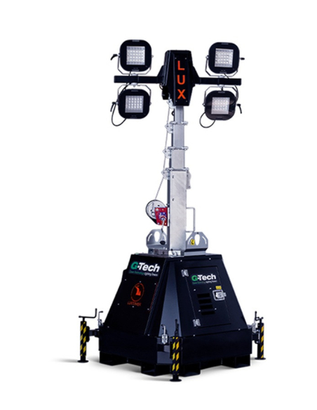 LUXTOWER LUX C23Battery Light Tower LED 4x100W
