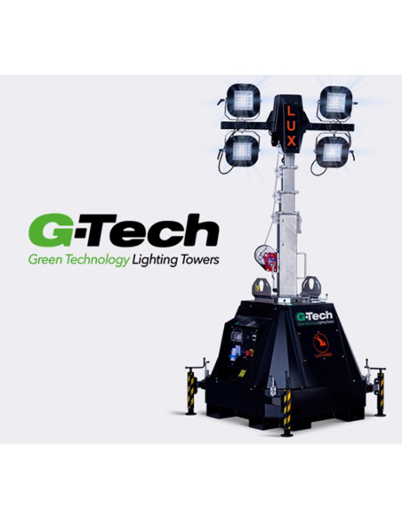 LUXTOWER LUX C23Battery Light Tower LED 4x100W