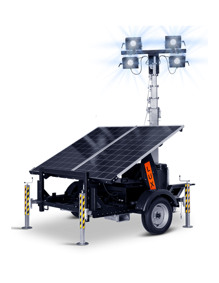 LUXTOWER LUX SOLAR Torre Faro LED IP69K 4x65W
