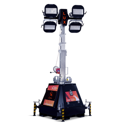 LUXTOWER LUX C23PLUS Torre Faro LED 4x320W