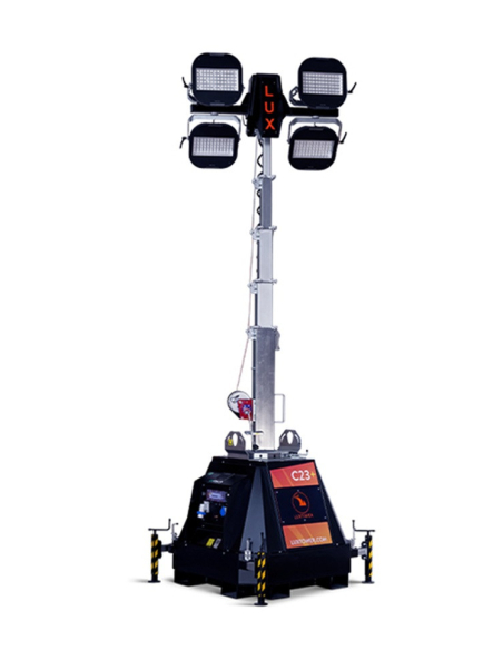 LUXTOWER LUX C23PLUS Light Tower LED 4x320W