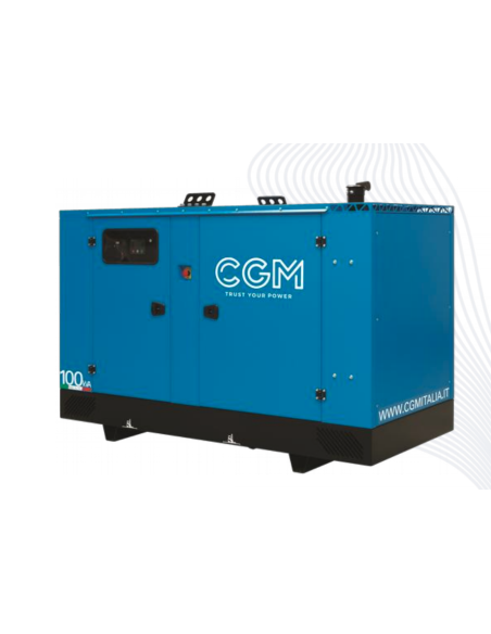 CGM 100B Gruppo Elettrogeno Trifase 400v 110KVA 120LT