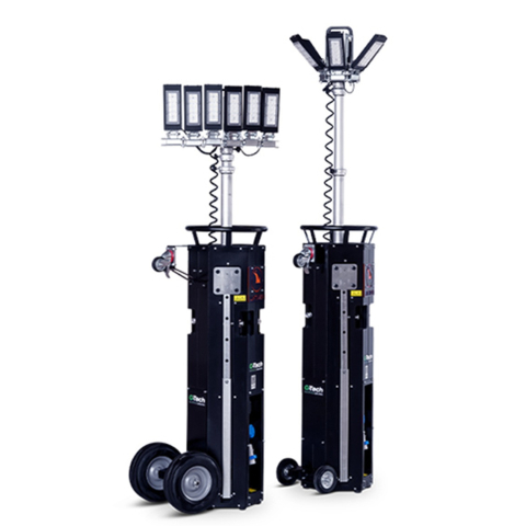 LUXTOWER LUXS11 Light Tower LED IP65 6x80W