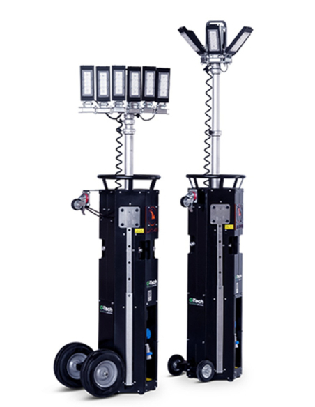 LUXTOWER LUXS11 Torre Faro LED IP65 6x80W