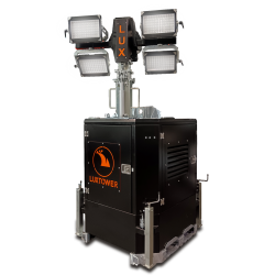 LUXTOWER LUX CUBO Light Tower LED 3.5kVA 4x320W