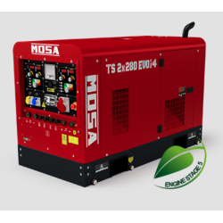 MOSA TS 2x280 EVO MULTI4 Motosaldatrice 15kVA