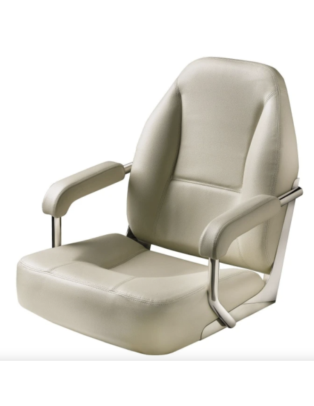 Vetus Seat Master Sedile per Barche in acciaio Bianco