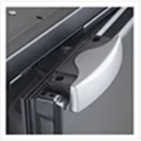 VITRIFRIGO C75L CHR NERO 75lt