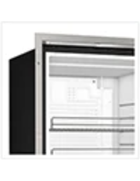 VITRIFRIGO Refrigerator-freezer C75L CHR BLACK 75liters