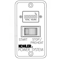 KOHLER PANNELLO CONTROLLO DISTANZA