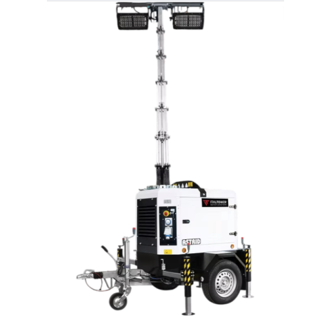 ITALTOWER ASTRID PRO01 TORRE FARO 4x320 W MULTILED CON CARRELLO OMOLOGATO E GENERATORE 60HZ