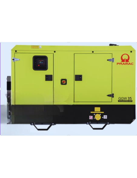 PRAMAC GGW35G Gruppo Elettrogeno Gas Naturale 35KVA Silenziato
