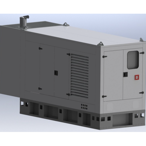 TESSARI EUW30 Gruppo Elettrogeno Silenziato Centralina Automatica 33 KVA