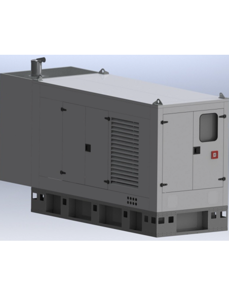 TESSARI EUW30 Silenced Generator Automatic Control Unit 33 KVA