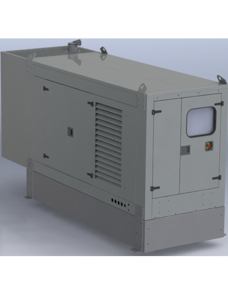 TESSARI EUW30 Gruppo Elettrogeno Silenziato Centralina Automatica 33 KVA