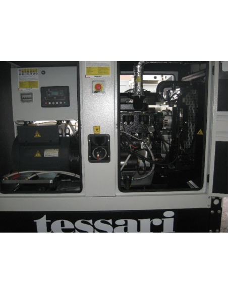 TESSARI EUW30 Gruppo Elettrogeno Silenziato Centralina Automatica 33 KVA