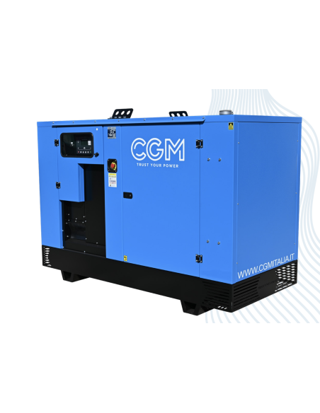 CGM z130F Gruppo Elettrogeno Silenziato con Quadro Manuale 143KVA StageII
