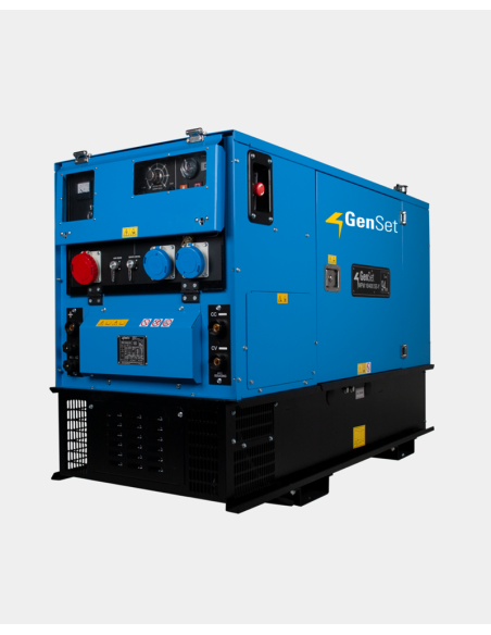 Genset MPM16/400SS-Y Motosaldatrice SuperSilenziata 16KVA