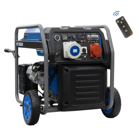 Hyundai Inverter Generator 9.3KW Single-Phase-Three-Phase Stage5