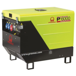 PRAMAC P6000  Generator Set Single-phase - Three-phase 5.5KW DPP