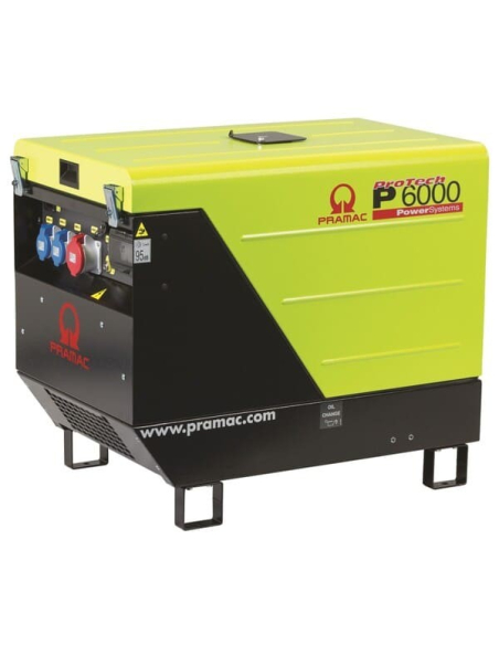 PRAMAC P6000 Gruppo elettrogeno Monofase-Trifase 5.5KW DPP