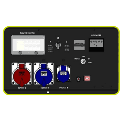 PRAMAC P11000 Gruppo elettrogeno Monofase-Trifase 8.6KW IPP