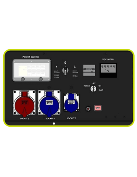 PRAMAC P11000 Gruppo elettrogeno Monofase-Trifase 8.6KW IPP